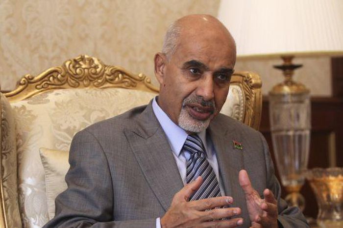 Libyan President Mohammed el-Megarif