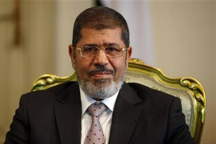 Egypt's President Mohamed Mursi
