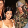 Kourtney Kardashian and Justin Bieber