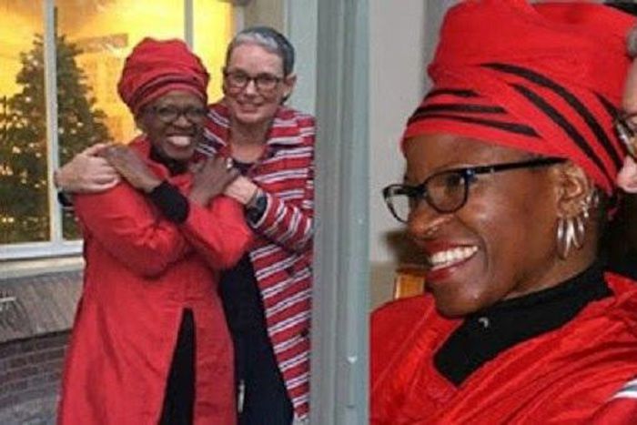 Reverend Canon Mpho Tutu and her new partner