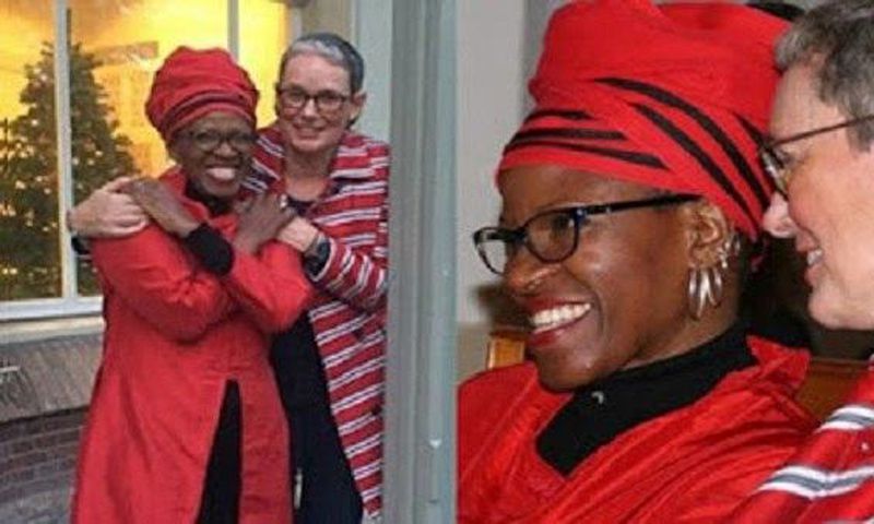 Reverend Canon Mpho Tutu and her new partner