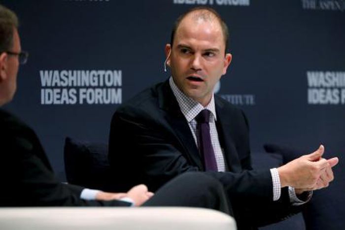 Deputy U.S. National Security Advisor Ben Rhodes participates in the Washington Ideas Forum in Washington, September 30, 2015.