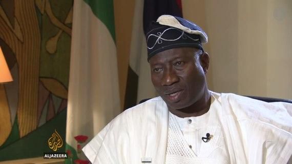 President Goodluck Jonathan on Al Jazeera.