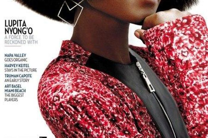 Lupita Nyong'O covers Rhapsody Magazine