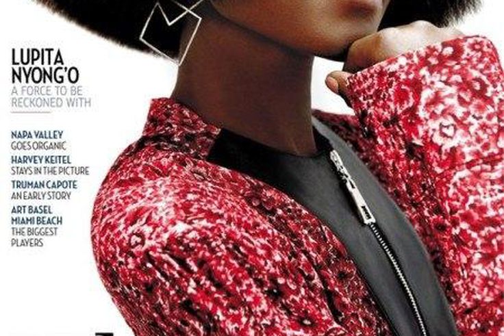 Lupita Nyong'O covers Rhapsody Magazine