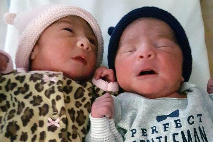 Meet twin babies who were born in different years