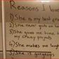 This adorable husband wrote a beautiful message for his wife on the mirror