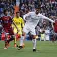Football Soccer - Real Madrid v Real Sociedad - Spanish Liga BBVA - Santiago Bernabeu stadium, Madrid, Spain - 30/12/15 Real Madrid's Cristiano Ronaldo in action REUTERS/Juan Medina