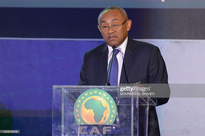 Ahmad Ahmad (Mohamed El-Shahed/AFP/Getty Images