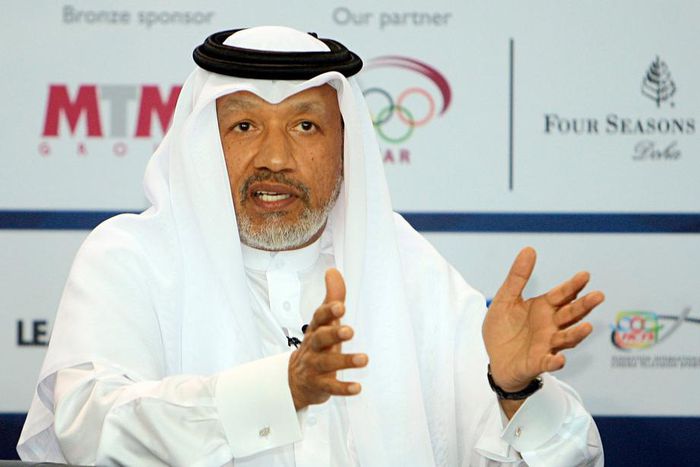 Disgraced former FIFA Vice President Mohamed bin Hammam.