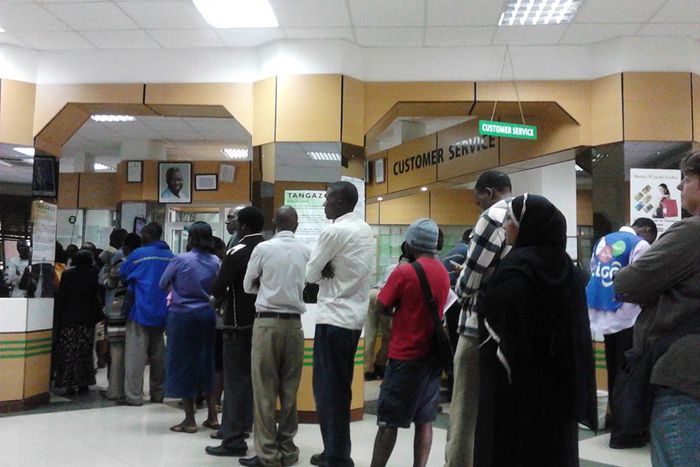 Bank queue