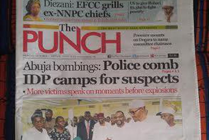 The Punch Newspaper - October 5, 2015