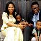 Femi Branch with his family