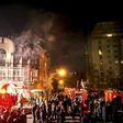 Flames rise from Saudi Arabia"s embassy during a demonstration in Tehran January 2, 2016. Iranian protesters stormed the Saudi Embassy in Tehran early on Sunday morning as Shi"ite Muslim Iran reacted with fury to Saudi Arabia"s execution of a prominent...