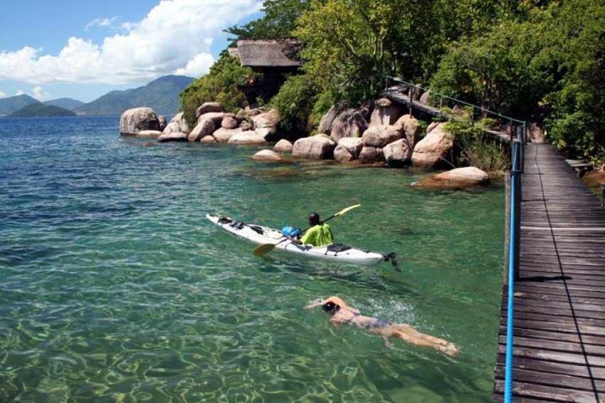 africa malawi lake malawi mumbo island kayaking david rogers gallery