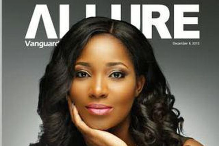 Sylvia Nduka on the cover of Vanguard Allure