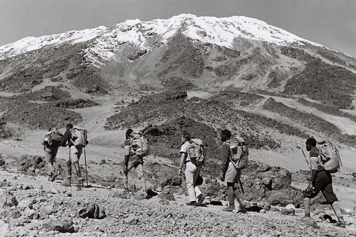 The story of the blind climbers in 1969 [Paul Latham/Sightsavers]