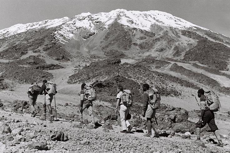The story of the blind climbers in 1969 [Paul Latham/Sightsavers]