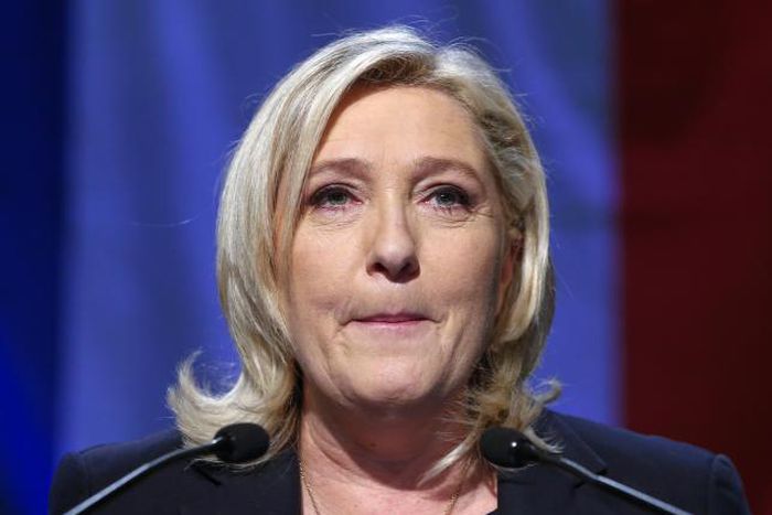 Mother of beheaded Islamic State hostage condemns French politician Le Pen's photo stunt