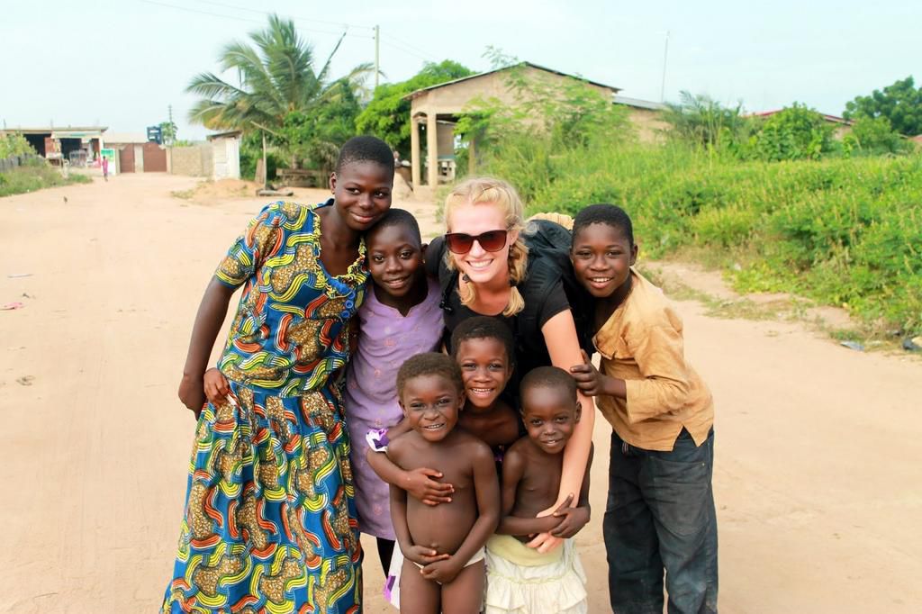 tourist with locals csovineeinghana