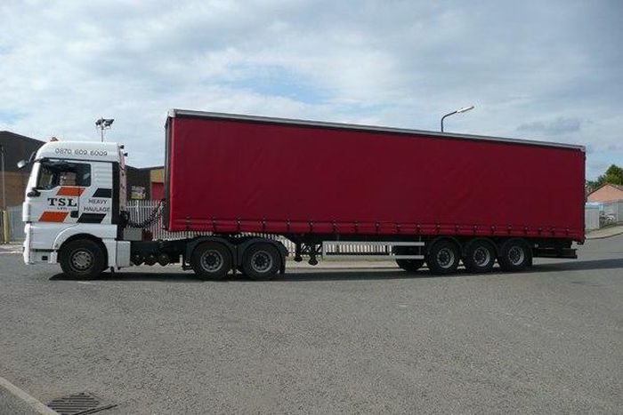 An articulated vehicle