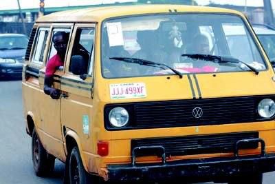 Yellow danfo bus
