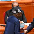 Nigeria's President Bola Ahmed Tinubu (L) is congratulated by Chinese President Xi Jinping after speaking at the opening ceremony of the Forum on China-Africa Cooperation (FOCAC) in Beijing's Great Hall of the People on September 5, 2024. [Getty Images]