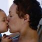 Kissing babies on the lips