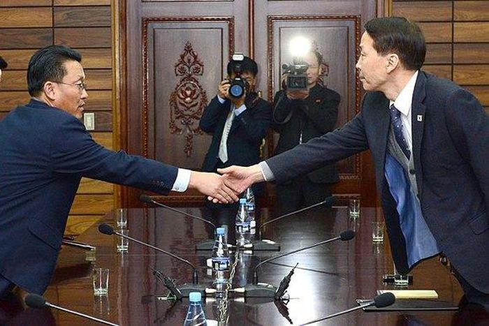 North, South Korea meet in fresh bid to improve ties after standoff