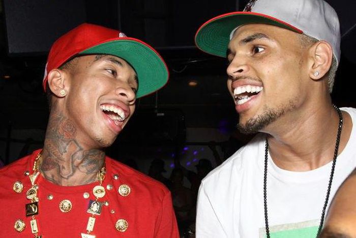 Chris Brown and Tyga