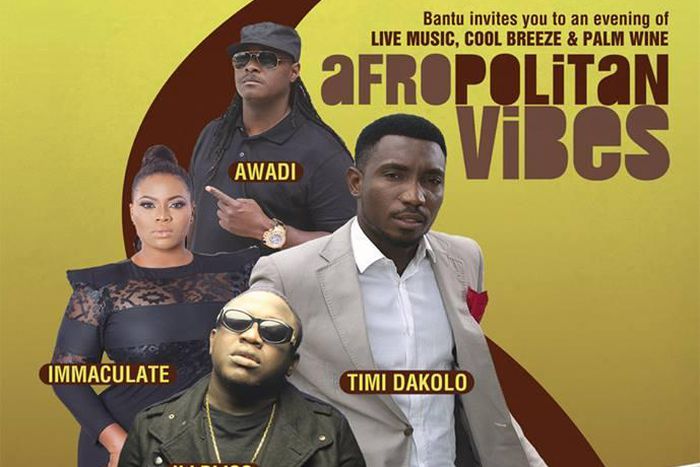 Afropolitan Vibes with Timi Dakolo, Immaculate, IllBliss and Awadi