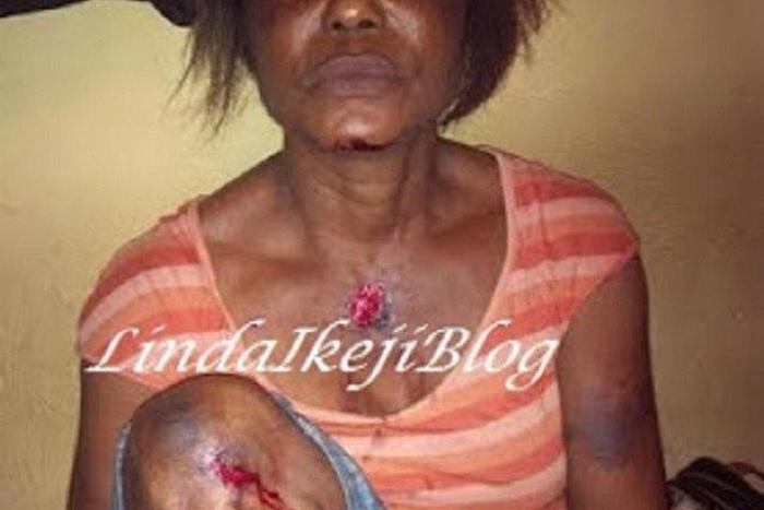 The battered wife
