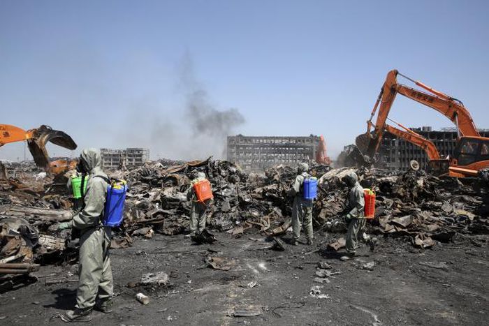 China property developers to buy back Tianjin blast homes - Xinhua