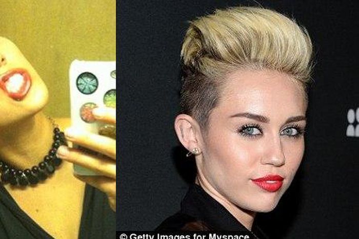 Miley  Cyrus' look alike, Mardee Shackleford