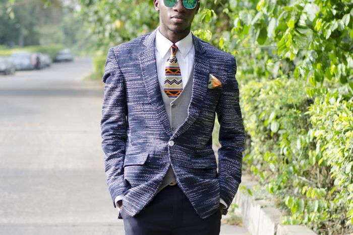 OOTD is Akin Faminu tastefully detailed look