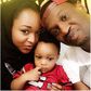 Anita Okoye with husband Paul and son Andre