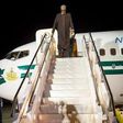 President Muhammadu Buhari arrives in New York on September 25, 2015