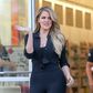 Khloe Kardashian hits the gym