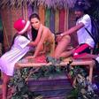 Fans molest Rapper, Nicki Minaj's wax figure recently unveiled at Madam Tussauds wax museum in Vegas