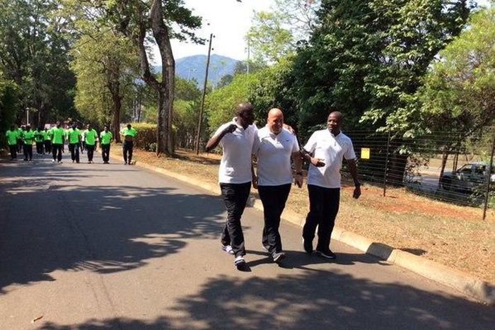 Super Eagles in Swaziland
