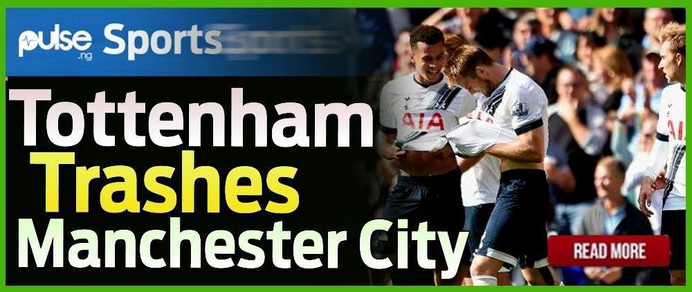 Tottenham trash league leaders, 4-1 | Pulse Nigeria