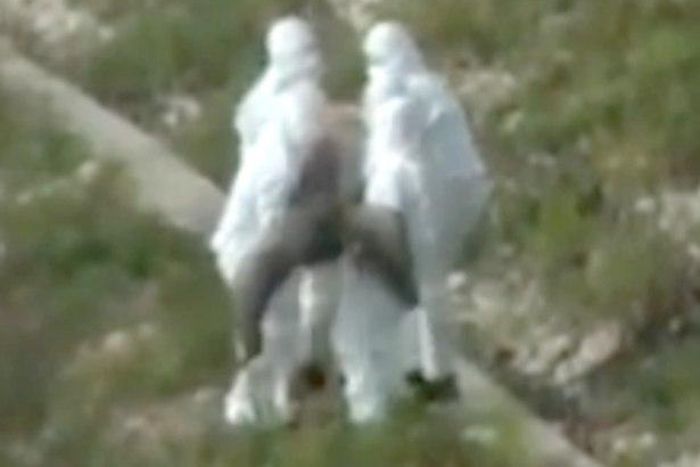 Video showing a fish-like human pulled out from a river goes viral