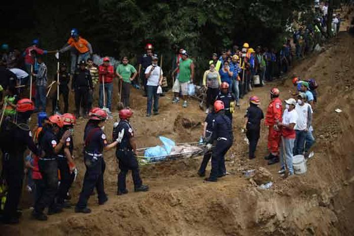 Search in Guatemala landslide ends with 280 dead, 70 missing