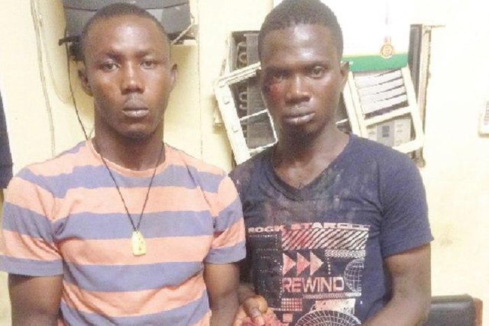 Ufoma Asakpa and Augustine Omedo