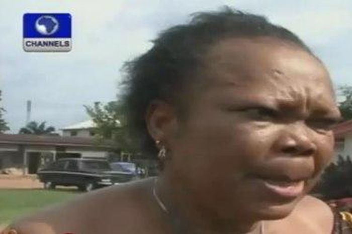 A 52-year-old woman, Mrs. Esther Akunmade (pictured) has been arrested by men of the Nigeria Security and Civil Defence Corp for allegedly running a baby factor in Imo State.