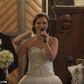 Tøsse singing as she walked down the aisle