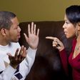 Couple fighting