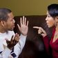 Couple fighting
