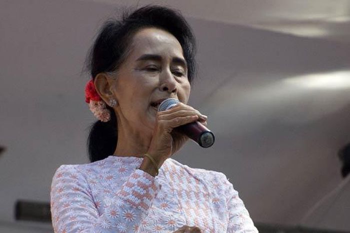 Myanmar's opposition party wins all 12 of first seats declared