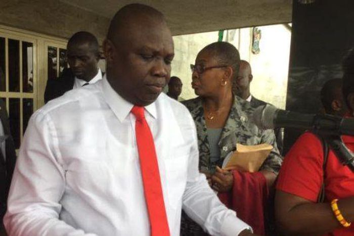 Lagos State Governor, Akinwunmi Ambode meets with Bring Back Our Girls group on August 27, 2015